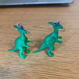 Parasaurolophus Earrings